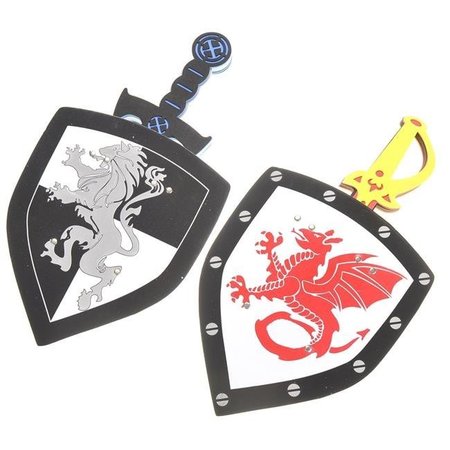 AZIMPORT AZImport PS205NW Sword - Shield Play Set with Unique Designs for Both The Sword & Shield PS205NW